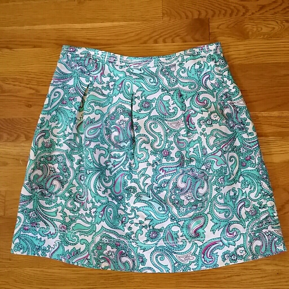 LOFT Paisley Skirt